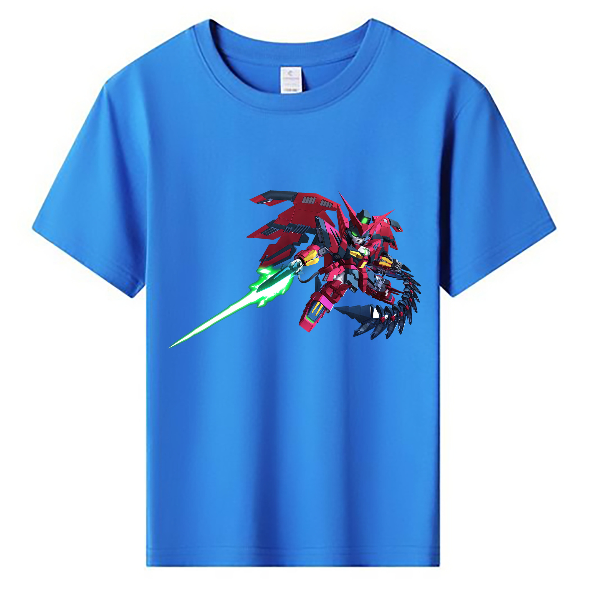 （画像用） 機動戦士ガンダム Mobile Suit Gundam 綿100％キッズTシャツ（フロントプリント）